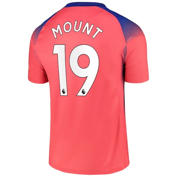 Maillot Football Chelsea NO.19 Mount Third 2020-21 Orange